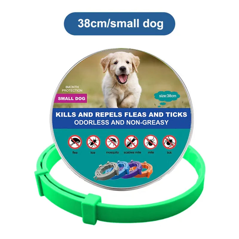 38Cm 70Cm Retractable Deworming Dog Cat Collar Pet anti Flea Ticks Collar Repellent Mosquito Pet Collars for Cats Dogs Products