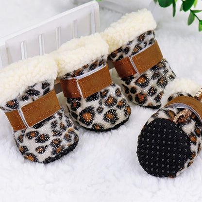 Stylish Winter Dog Boots