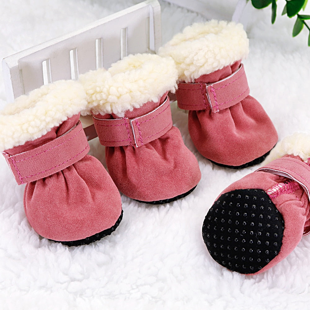 Stylish Winter Dog Boots