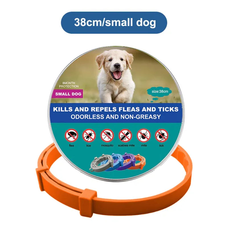 38Cm 70Cm Retractable Deworming Dog Cat Collar Pet anti Flea Ticks Collar Repellent Mosquito Pet Collars for Cats Dogs Products