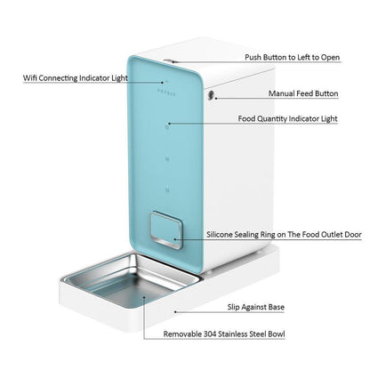 Petkit 'Element' Wi-Fi Enabled Smart Pet Food Container Feeder