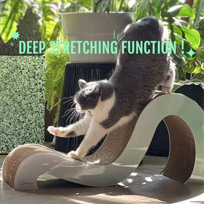 Mint! Mint! Cat Scratcher and Stretching Board