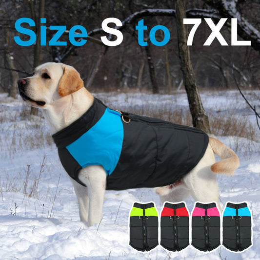 Clothes for Large Dogs Waterproof Dog Vest Jacket