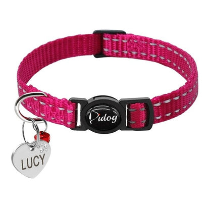 Quick Release Kitten Cat Collar Reflective