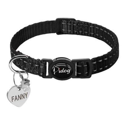 Quick Release Kitten Cat Collar Reflective