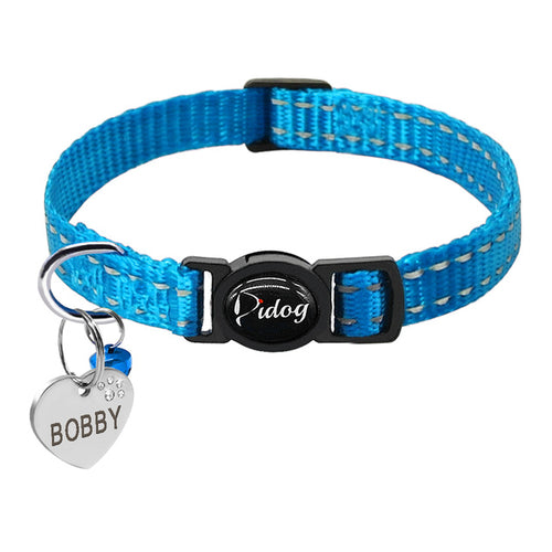 Quick Release Kitten Cat Collar Reflective