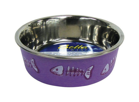 Bella 7751 5 Cat Bowl in Lilac