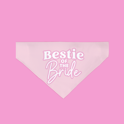 Bestie of the Bride Dog Bandana