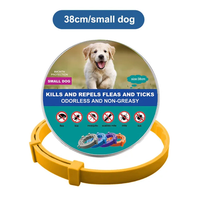 38Cm 70Cm Retractable Deworming Dog Cat Collar Pet anti Flea Ticks Collar Repellent Mosquito Pet Collars for Cats Dogs Products