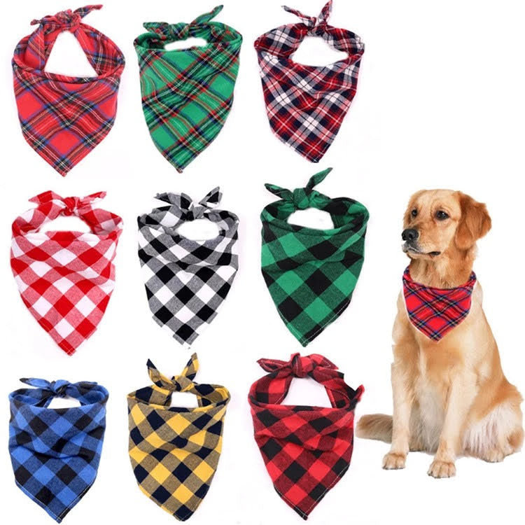 Large (set of 4) Dog bandanas