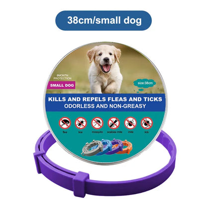 38Cm 70Cm Retractable Deworming Dog Cat Collar Pet anti Flea Ticks Collar Repellent Mosquito Pet Collars for Cats Dogs Products