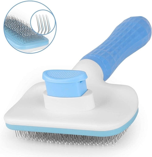 Dog Brush For Shedding Dematting Pet Grooming Cat Hair Undercoat Rake