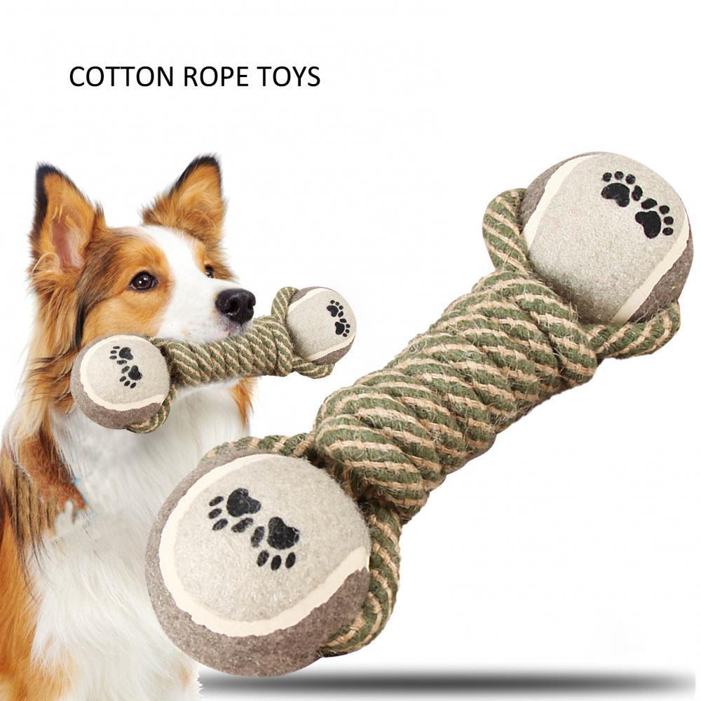 Pet Dog Toys For Large Small Dogs Toy Interactive Cotton Rope Mini Dog